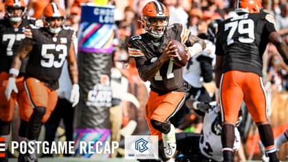Browns offense struggles in loss to Ravens