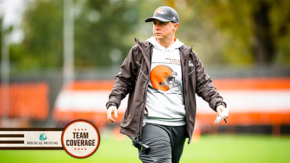 Callie Brownson, Browns assistant receivers coach, ready to 'roll