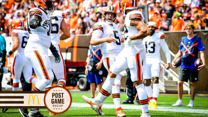 Back at home, Browns win week-long battle with Giants 17-13 - Dawgs By  Nature