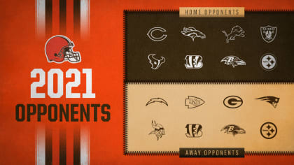 Browns' 2021 opponents are set