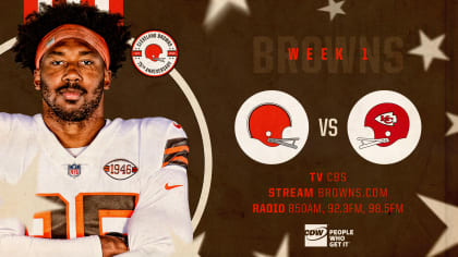 Browns chiefs stream hot sale