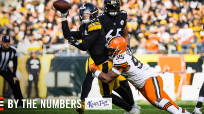 Cleveland Browns' season finale at Pittsburgh Steelers to Sunday