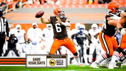 Game Highlights: Browns vs. Bengals