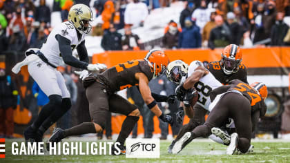 Monday Night Football highlights: Steelers-Browns, Saints-Panthers