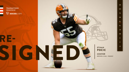 Cleveland Browns sign C Ethan Pocic