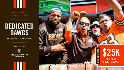 Cleveland Browns on X: Enter for a chance to win the Browns Prize Pack  Sweepstakes, thanks to @1LECOM! The winner will get two sets of field seat season  tickets for the 2023-24