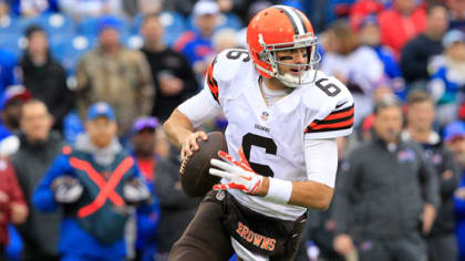 Brian Hoyer on the lack of deep passes: 'We just didn't have the right  looks to throw them.'