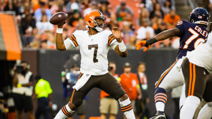 Live: Cleveland Browns vs. Chicago Bears score updates