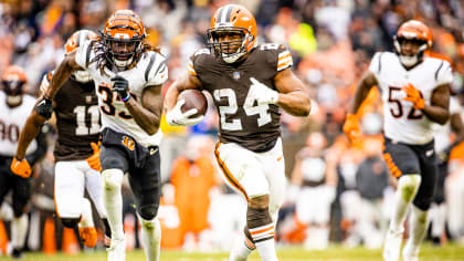 PHOTOS: Bengals at Browns for AFC North Monday Night Primetime