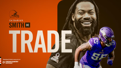 Za'Darius Smith Joining Vikings After Backing Out of Ravens Deal