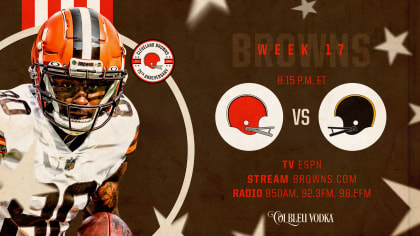thursday night football steelers browns