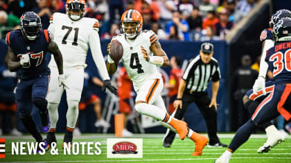 Browns' offensive snap counts, stats, and notes: Playoff win vs