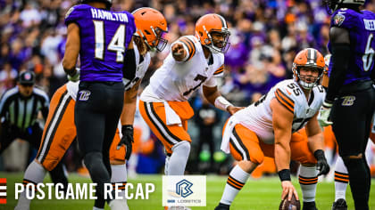 Sunday Night Football: Cleveland Browns vs. Baltimore Ravens