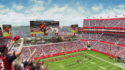 Raymond James Stadium, section 310, home of Tampa Bay Buccaneers