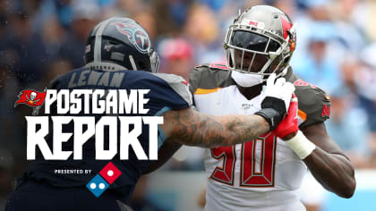 Titans-Buccaneers Postgame Notes