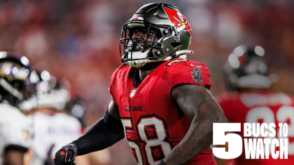 Bucs open with Saints, have five prime-time games slated