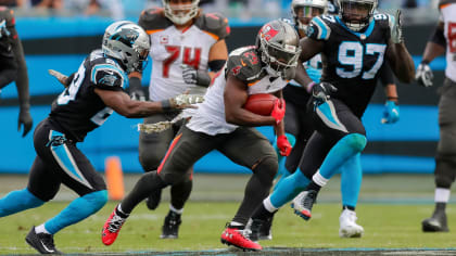 Tampa Bay Buccaneers David Boston wide receiver watches a replay