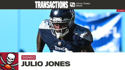 Tampa Bay Buccaneers Sign 7 Time Pro Bowl Wide Receiver Julio Jones  Training Camp Roster Moves