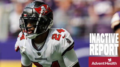 Buccaneers' Inactives vs Atlanta