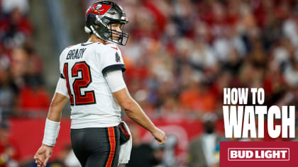 How to watch, listen and live stream Tampa Bay Buccaneers vs