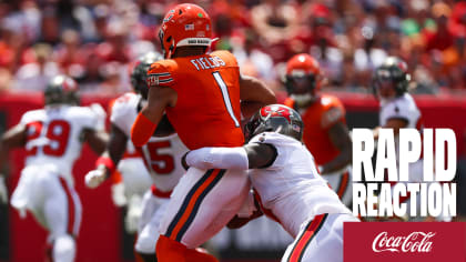 Baker Mayfield hits Mike Evans for a 32-yard touchdown to extend the  Buccaneers' lead over the Bears