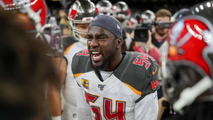 Tampa Bay Buccaneers inside linebacker Lavonte David during the