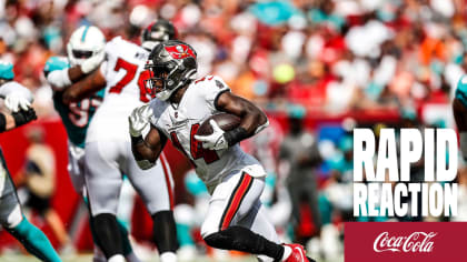 Final Score - Bucs 45 Miami Dolphins 17 in Week 4