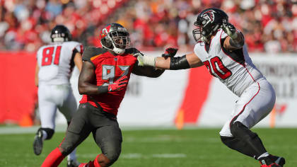 Vinny Curry Signed Tampa Bay Buccaneers Creamsicle Throwback