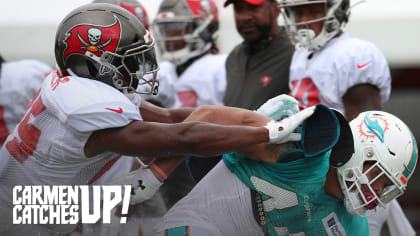 Tampa Bay Buccaneers host joint practice with Miami Dolphins