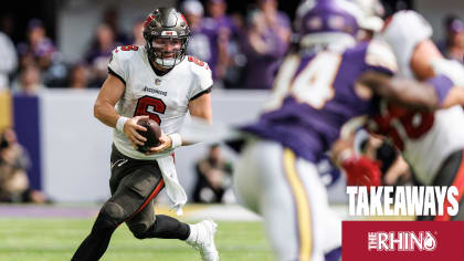 Vikings Vs. Buccaneers Game Observations