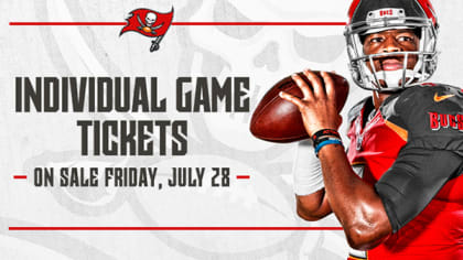 Buccaneers Individual Game Tickets on Sale Friday, July 28