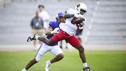 Greg Dortch Works To Get Cardinals' Attention