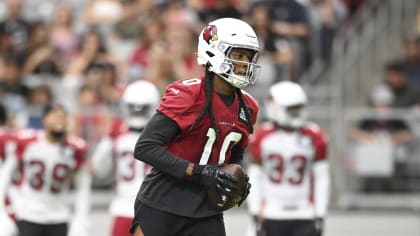 Cardinals wide receiver DeAndre Hopkins works through training camp knowing  suspension is coming