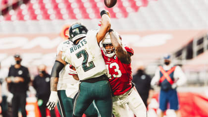 Haason Reddick of the Philadelphia Eagles rushes the passer against