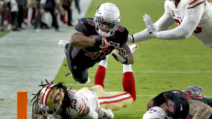 Arizona Cardinals running back Kenyan Drake (41) during an NFL football  game against the Detroit Lions, Sunday, Sept. 27, 2020, in Glendale, Ariz.  (AP Photo/Rick Scuteri Stock Photo - Alamy