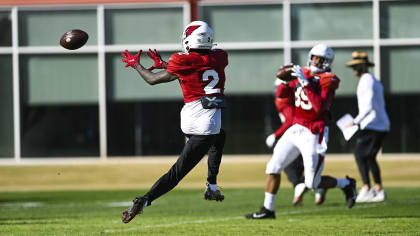 Gearing up for the Arizona Cardinals red and white practice