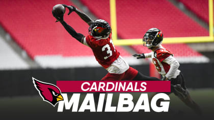 Trey McBride of the Arizona Cardinals reacts as he warms up prior to  News Photo - Getty Images