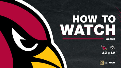 How To Watch: Cardinals at Raiders, Week 2
