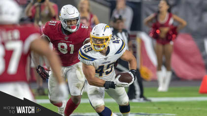 How to Watch Chargers at Cardinals November 27, 2022