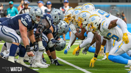 Dallas Cowboys vs. Los Angeles Chargers FREE LIVE STREAM (8