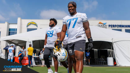 Los Angeles Chargers await OT Rashawn Slater's return