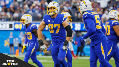 Chargers News: Joey Bosa's Christmas List - Bolts From The Blue