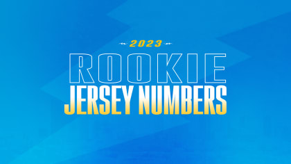 ROOKIE PHOTOS: 2023 Rams rookie jersey numbers
