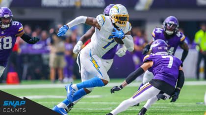 Los Angeles Chargers week 2 snap counts - Bolts From The Blue
