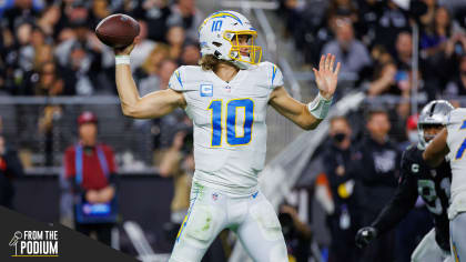 From The Podium  Here's What Justin Herbert Wants to See From the Chargers  Offense in Week 2