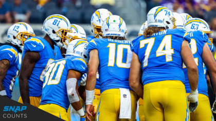 Snap Counts: Los Angeles Chargers vs. Los Angeles Rams