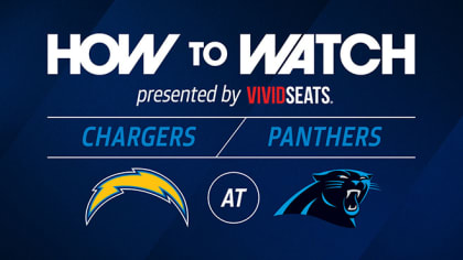 How to Watch: Chargers at Panthers: TV, Live Stream, Radio & More