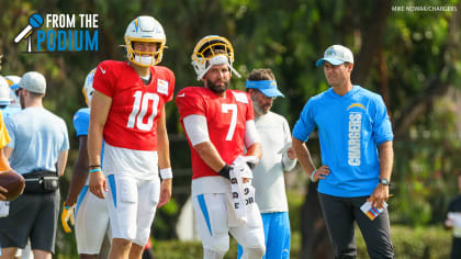 From The Podium  Here's What Justin Herbert Wants to See From the Chargers  Offense in Week 2