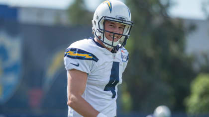 Money Badger' Los Angeles Chargers kicker Michael Badgley drills