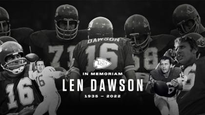 Chiefs Mourn the Passing of Franchise Legend Len Dawson